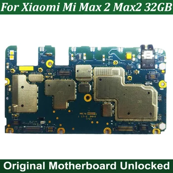 

Tested multilingual Original Work Unlock Motherboard Flex Circuits Cable For Xiaomi Mi Max 2 Max2 32GB Electronic Panel