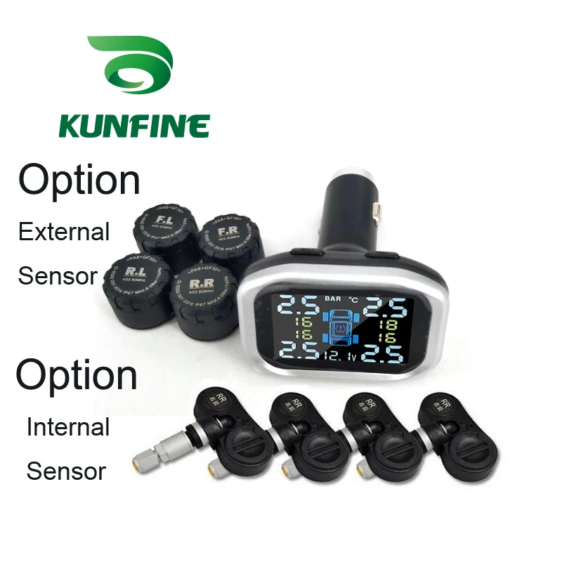 Система мониторинга давления в шинах TPMS умная система контроля с ЖК