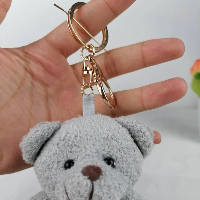 20 шт./лот Kawaii небольшое соединение Мишки Тедди сидящий медведь 10 см плюшевый плюш с цепью игрушка плюшевый медведь маленький медведь Ted игрушки "медведи" DZX0