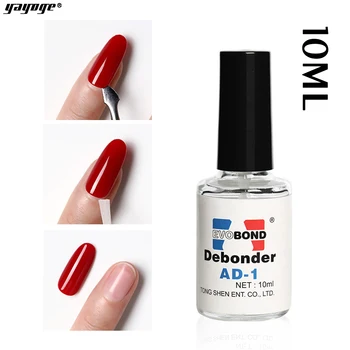 

DeBonder Liquid 10ml Nail Art with Brush Nail Glue ad-1 Eyelashes stickers False Tip Rhinestone Remover