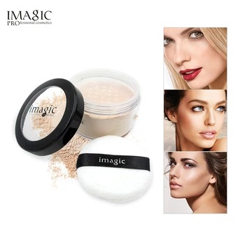 

IMAGIC Makeup Powder Loose Powder Face Makeup Waterproof Loose Powder Skin Finish Powder 7 Colors