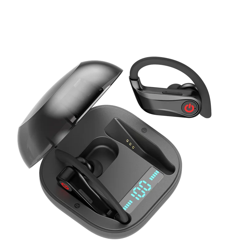 OTTWN True HBQ PRO TWS беспроводные наушники Bluetooth 5,0 стерео спортивные наушники водонепроницаемые наушники с ушным крюком гарнитура микрофон с зарядным устройством