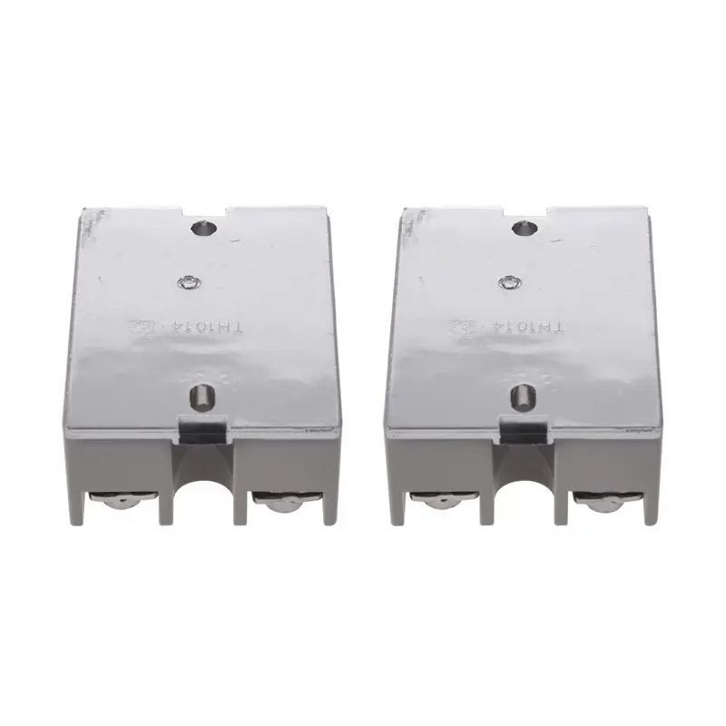 2 шт твердотельные реле SSR-25DA 25A/250 V 3-32V DC вход 24-380VAC выход