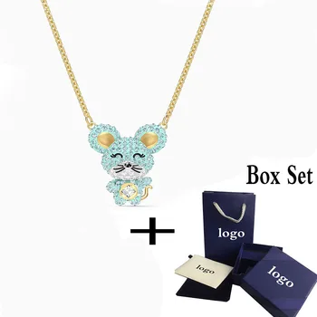 

MINA BEAR 2020 China exclusive mouse clavicle chain fashionable modern cute charming sweet simple style necklace jewelry