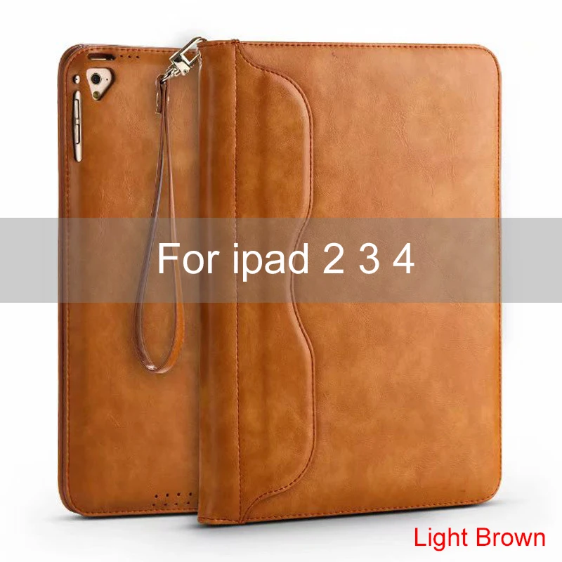 For ipad 2 3 4 Essidi качественный роскошный умный чехол для ipad 2, 3, 4 5 6-го поколения, чехол для планшета с подставкой для ipad 6 5 4 3 2 с веревкой - Цвет: For ipad 2 3 4