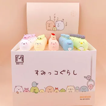 

35 pcs/lot Kawaii Sumikko Gurashi Gel Pen Cute 0.5 mm black ink Signature Pens School Office writing Supplies Promotional Gift