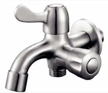 

Ming biao Sanitary Ware Dual-Use SUS304 Stainless Steel Wiredrawing Screen Mouth Single Cold Faucet Manufacturers Wholesale