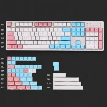 

Childhood keycaps cherry profile Dye-subbed 151keys for cherry mx mechanical keyboard