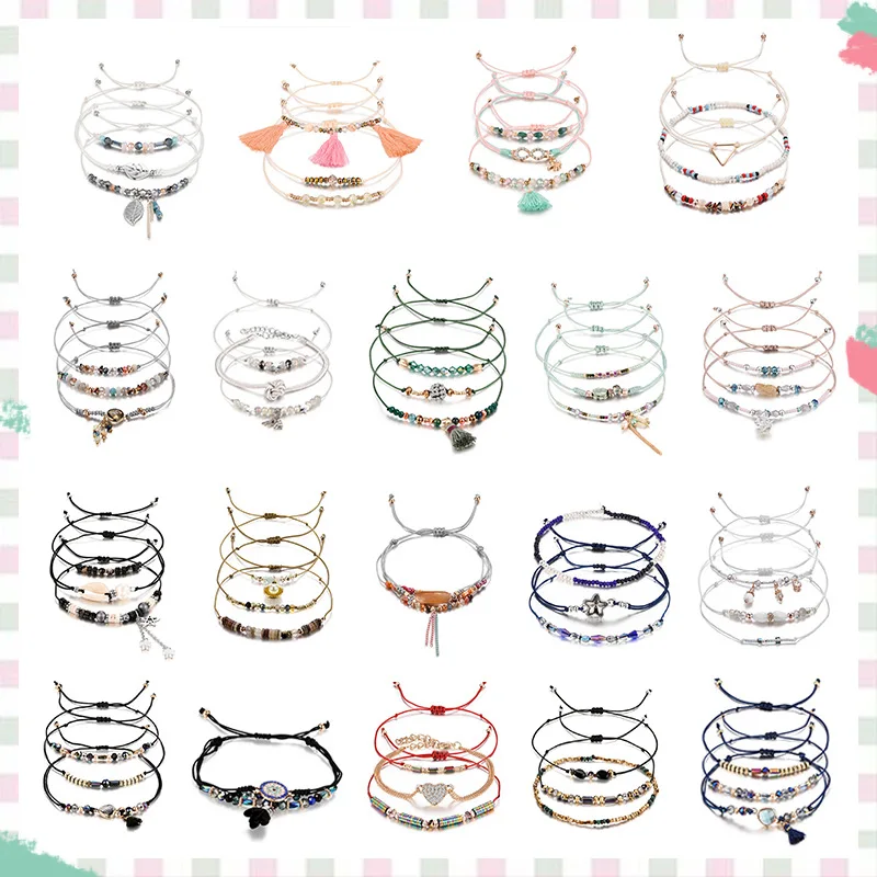 

Drop Shipping Available,Women's Strand Bracelets Rope Chain Shell Charm Bracelets Fashion Jewelry For Wedding,Party,Engagement