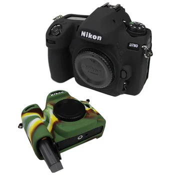 

Soft Silicone Rubber case Camera bag Protective Body Skin cover For Nikon D780 D750 DSLR protector shell