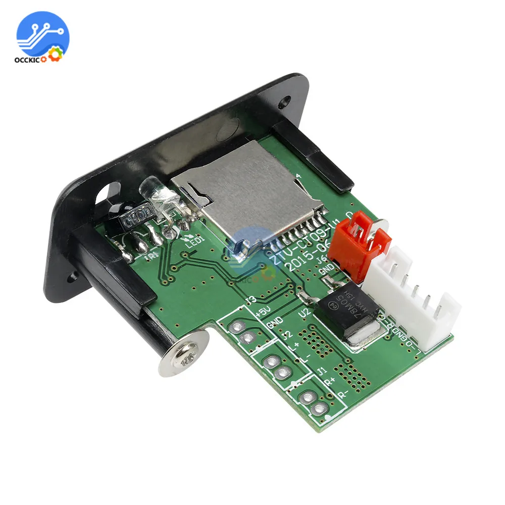 5 в 12 В мини MP3 детектор проигрывателя модуль с USB TF MP3 WAV Lossless декодирование Diy Kit электронный модуль платы блока программного управления