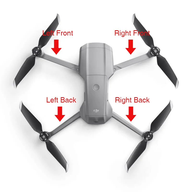 Оригинальный Корпус Корпуса DJI Mavic Air 2 средняя рамка нижняя крышка верхняя