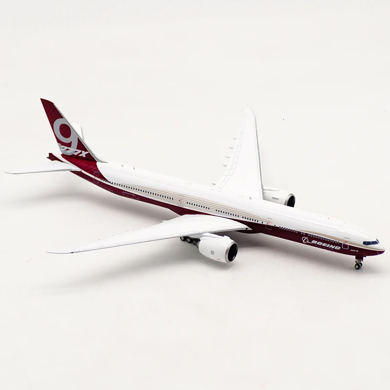 Специальный литой металл 1/400 LH4126 модель самолета Boeing777-9x домашний дисплей коллекционные игрушки для детей
