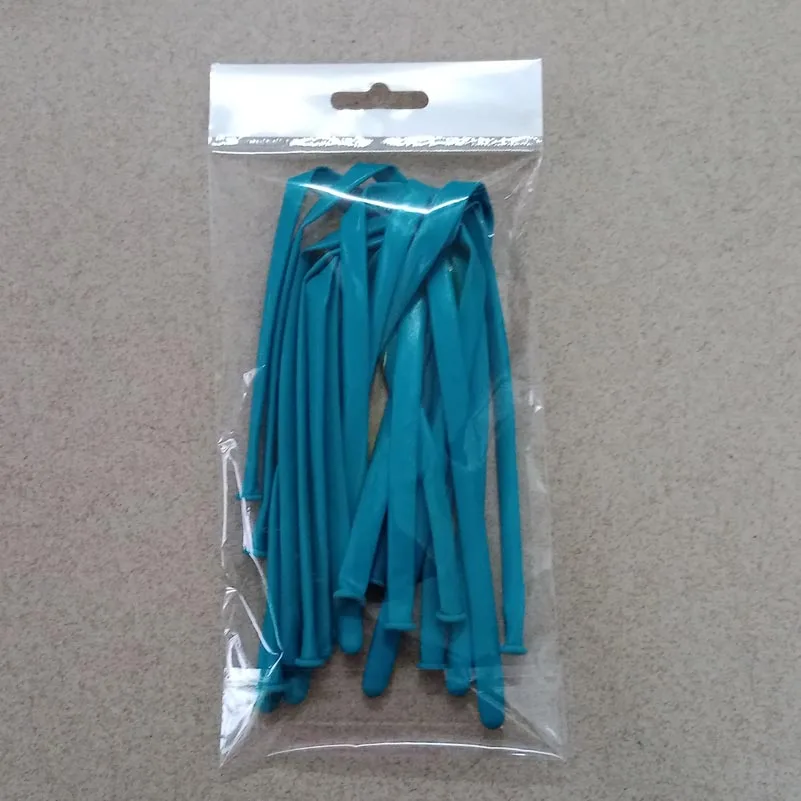 Tiffany blue Для детского сада Играем ручками производства DIY Создание волшебные шары 260Q Длинные Воздушные шары независимая упаковка для прилавка 10 шт упаковка* 50 пакетов - Цвет: Tiffany blue