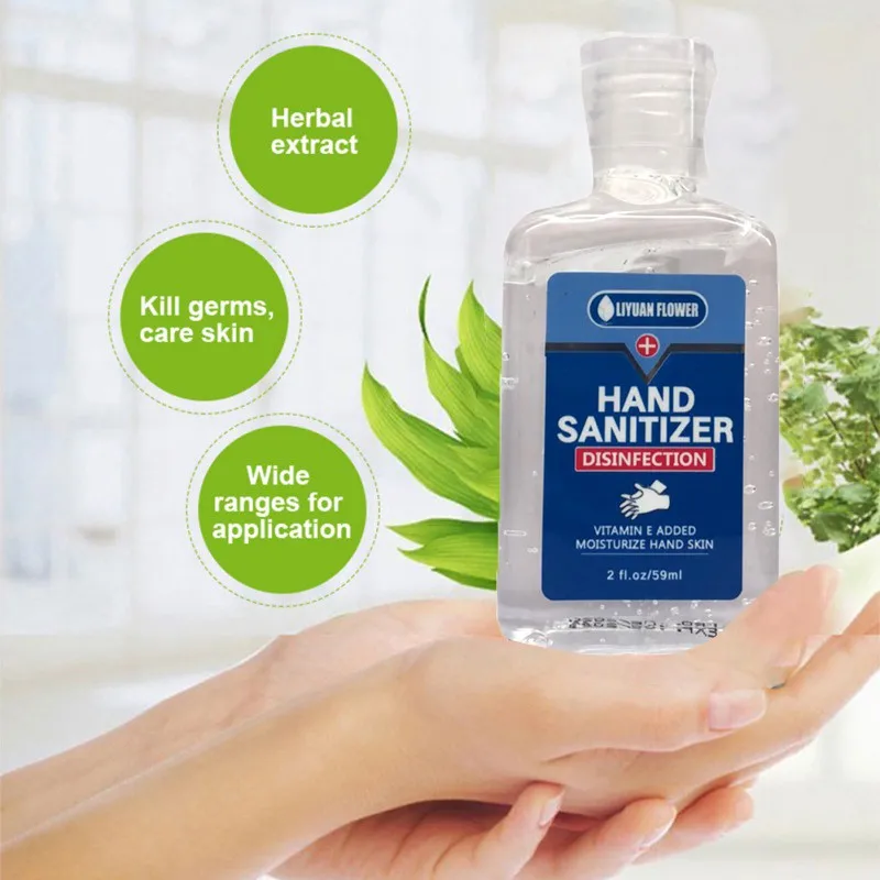 

59ml Portable Hand Sanitizer Gel- Anti-Bаcteria Quick-drying Gel 24 Hour Hand Defense Cleaner #