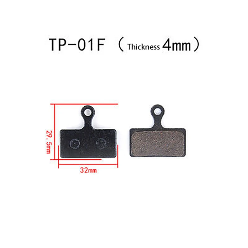 1 пара(2 шт.) MTB велосипедный велосипед велосипедные дисковые Тормозные колодки полуметаллические тормозные колодки для SHIMANO SRAM AVID HAYES TEKTRO Magura Formula - Цвет: TP-01F