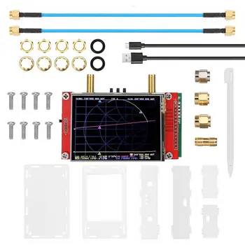

Spectrum Analyzer 3G Vector Network Analyzer HF VHF UHF Antenna Analyzer With Digital LCD Measuring Instrument For NanoVNA