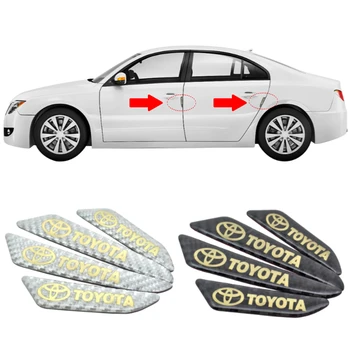 

Car Stickers Door Anti-collision Bumper Strip for Toyota Logo Corolla Camry Prius Avensis Rav4 Prado Hilux CHR Highlander Yaris