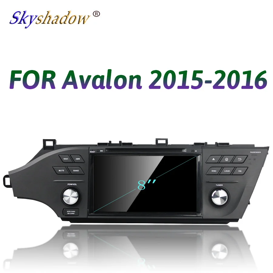 TDA7851 DSP Android 9,0 4 Гб+ 64 Гб Восьмиядерный для Toyota Avalon автомобильный dvd-плеер Wifi Bluetooth RDS радио gps ГЛОНАСС карта