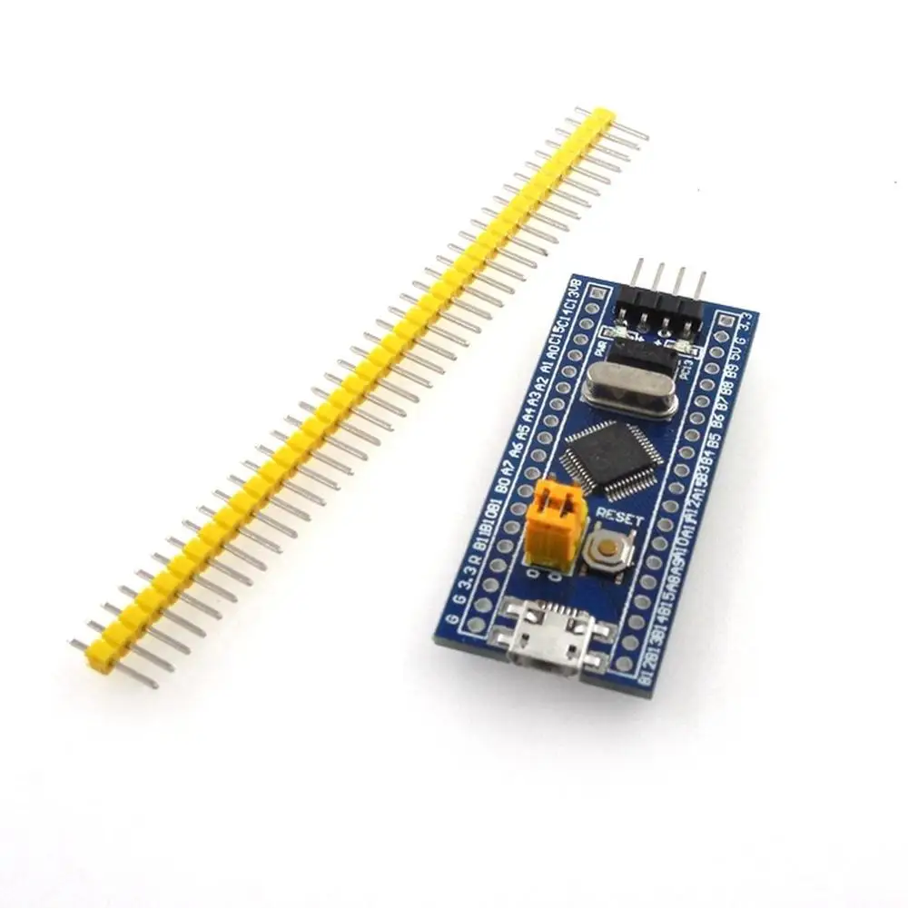 Синий HW-267 STM32F103C8T6 минимальная системная плата микроконтроллер основная плата STM32 ARM - Цвет: Синий