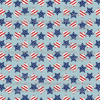 

4th of july stars flag print fabric rayon cotton fabric sewing handmade Bed/Sofa Bedding Throws kids t shirts dress clothes