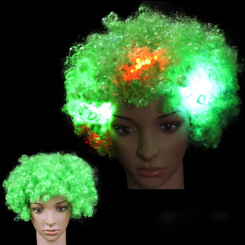 7 Christmas Halloween Party Bar Cosplay Clown Show Fan Carnival Bald Cap 8 Types - Цвет: 7
