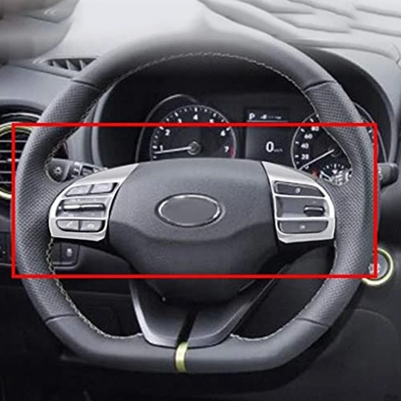 Чехол рулевого колеса автомобиля декоративная рамка вставка Стикеры для Hyundai