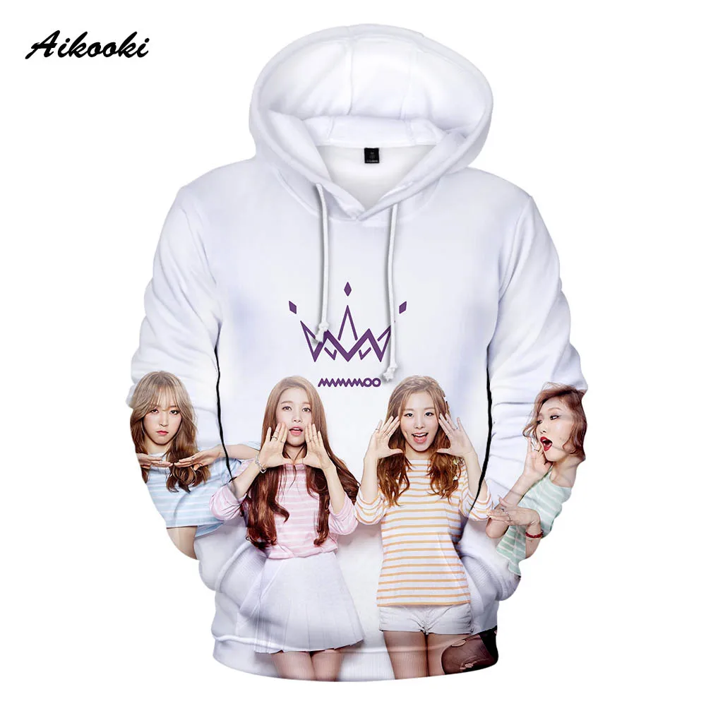 Aikooki K POP худи MAMAMOO для мужчин и женщин мужские толстовки с капюшоном спортивные