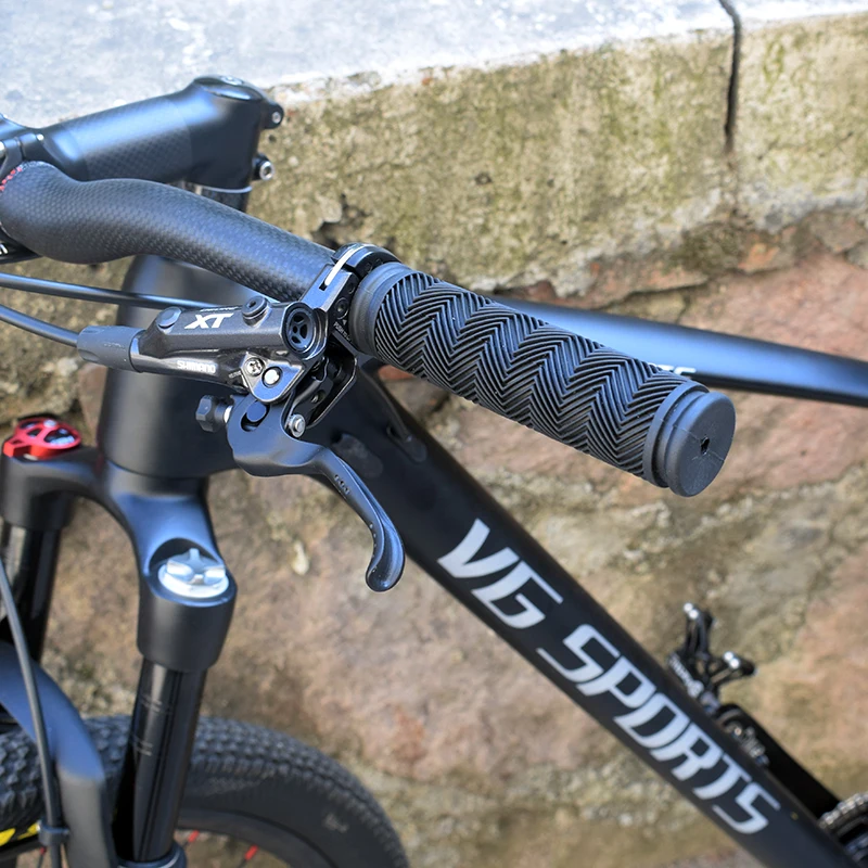 Bicycle Handlebar Grips 1pair Rubber Bicycle Handlebar Grips MTB Mountain Road Bike Grips BMX Fixie Bike Soft Shockproof