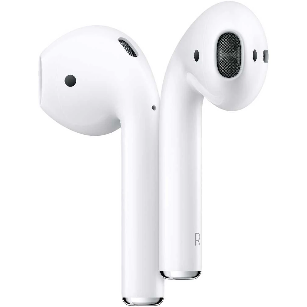Гарнитура вкладыши Apple AirPods белый беспроводные bluetooth(беспр.кейс в компл