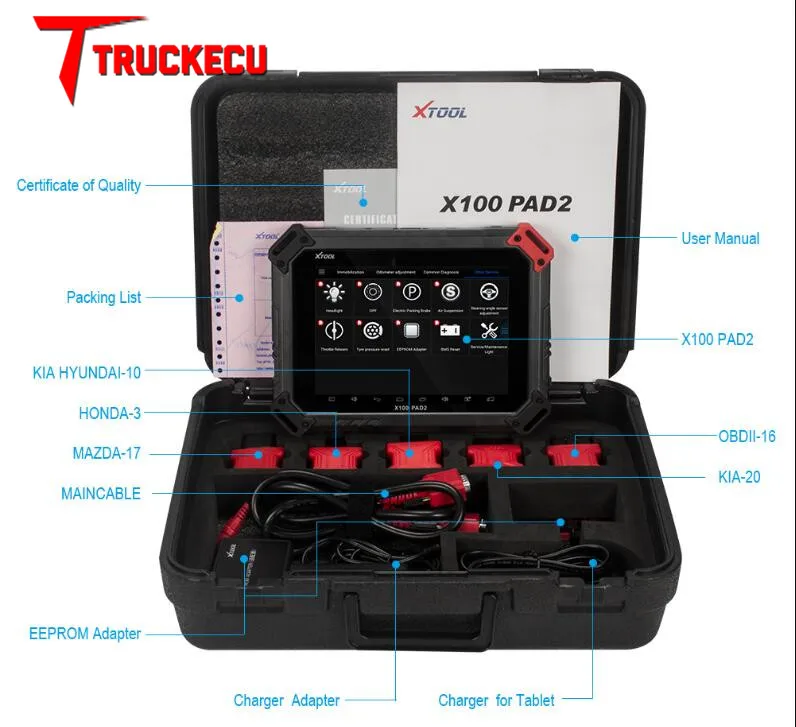 XTOOL X100 Pad2 авто ключ программист с IMMO функцией лучше, чем X300 Pro3 OBD II автомобильный диагностический инструмент коррекция одометра