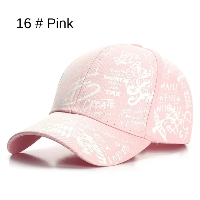 38 Styles Hot Graffiti Baseball Cap Women’s Hat Summer Sun Hat Cotton Men’s Baseball Cap Sports Cap Golf Cap Gorras Hombre 36