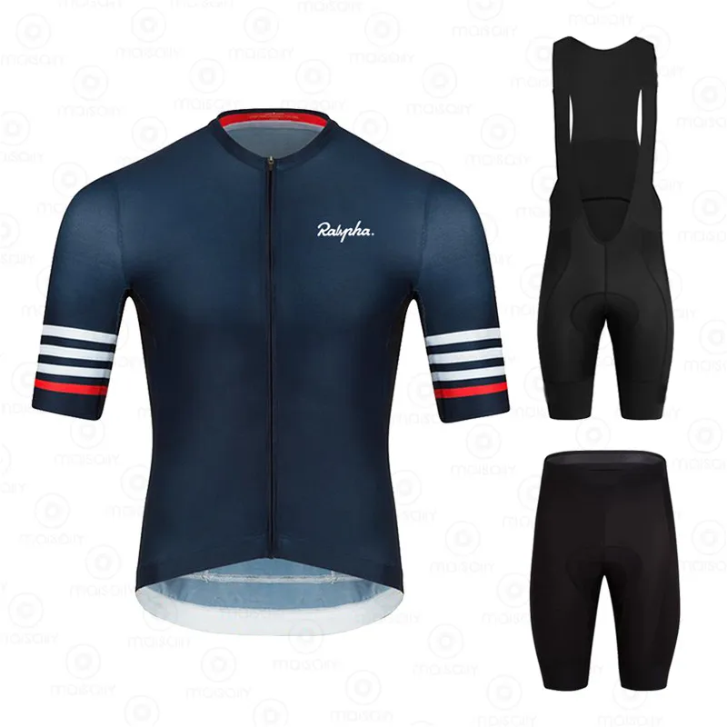 2021 New Pro Cycling Clothing Men Set Bike Breathable Anti-UV Bicycle Wear/Short Sleeve Jersey Suits | Спорт и развлечения