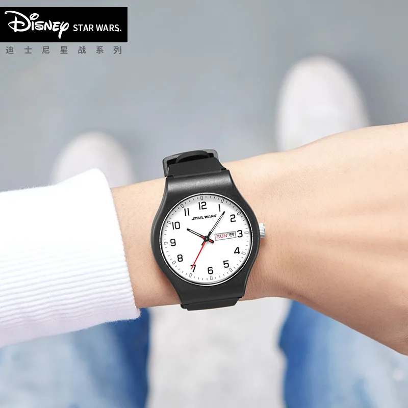 

Disney Kids' Watch Men's Trend Junior High School Students Korean-style Simple Waterproof High School Young STUDENT'S BOY'S Quar