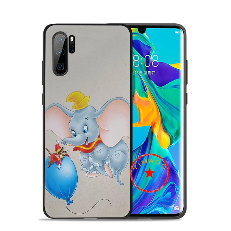 Dumbo фильм привлекательный мягкий силиконовый чехол для huawei P30 P20 P10 Lite Pro P Smart Plus P30 Pro P Smart Z - Цвет: 2
