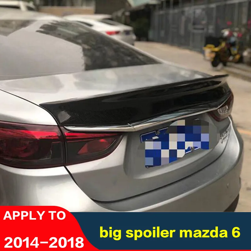 Для спортивного большого спойлера Mazda6 ATENZA 2014 2018 цветное крыло из АБС пластика для