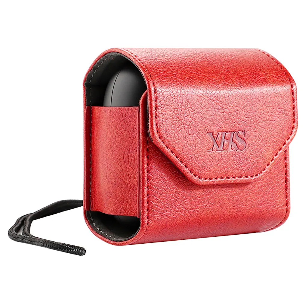 VOBERRY Protective Case Cover Leather Scratch Shock Resistant For Beat S Powerbeats Pro Haute Custom Leather