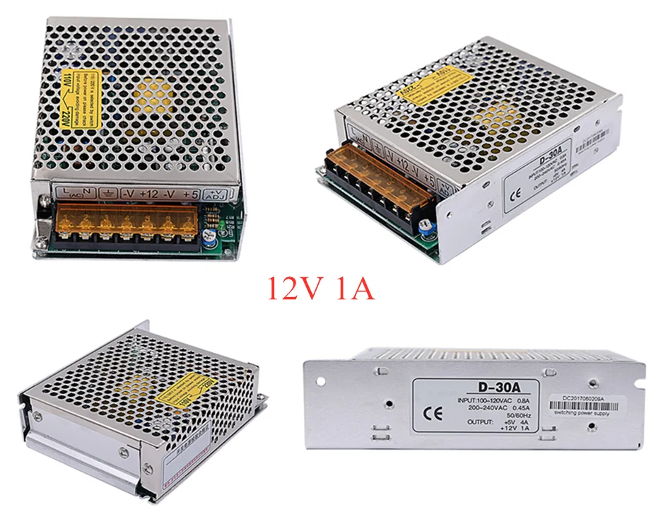 AC 110 V-220 V AC/DC 12V 1A 2A 3A 5A 10A 15A 20A 30A 50A переключатель светодиодный драйвер адаптера Питание для Светодиодные ленты светильник