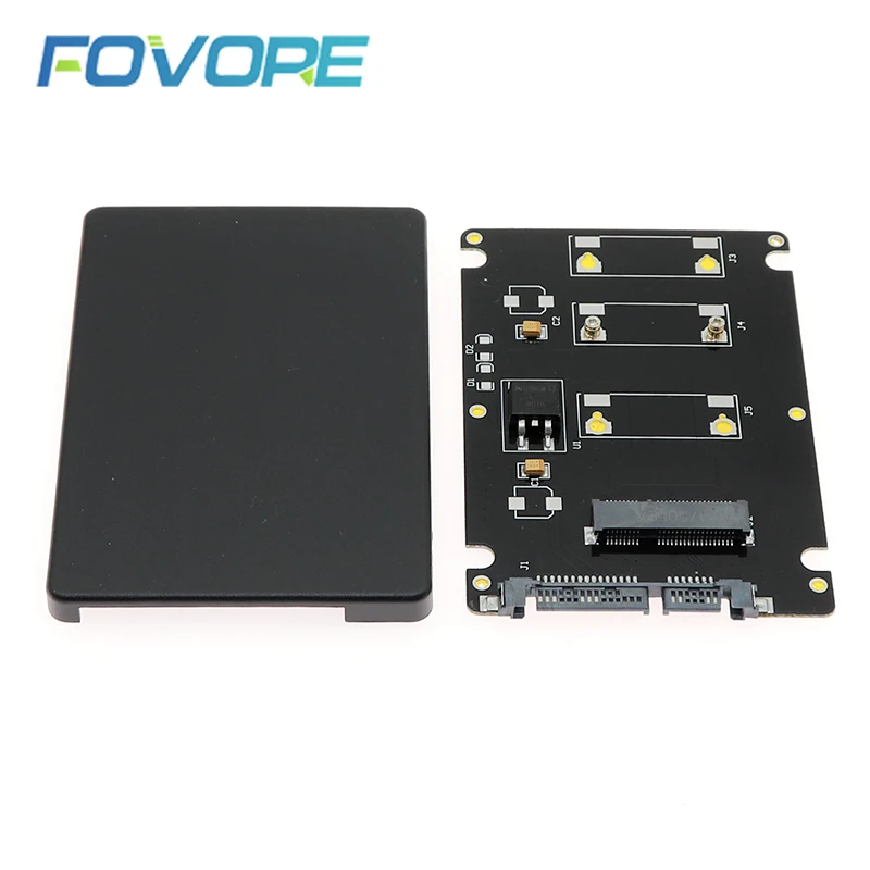 Адаптер SATA/mSATA на 2 5 дюйма SATA Mini PCIe SATA3 с чехлом | Компьютеры и офис