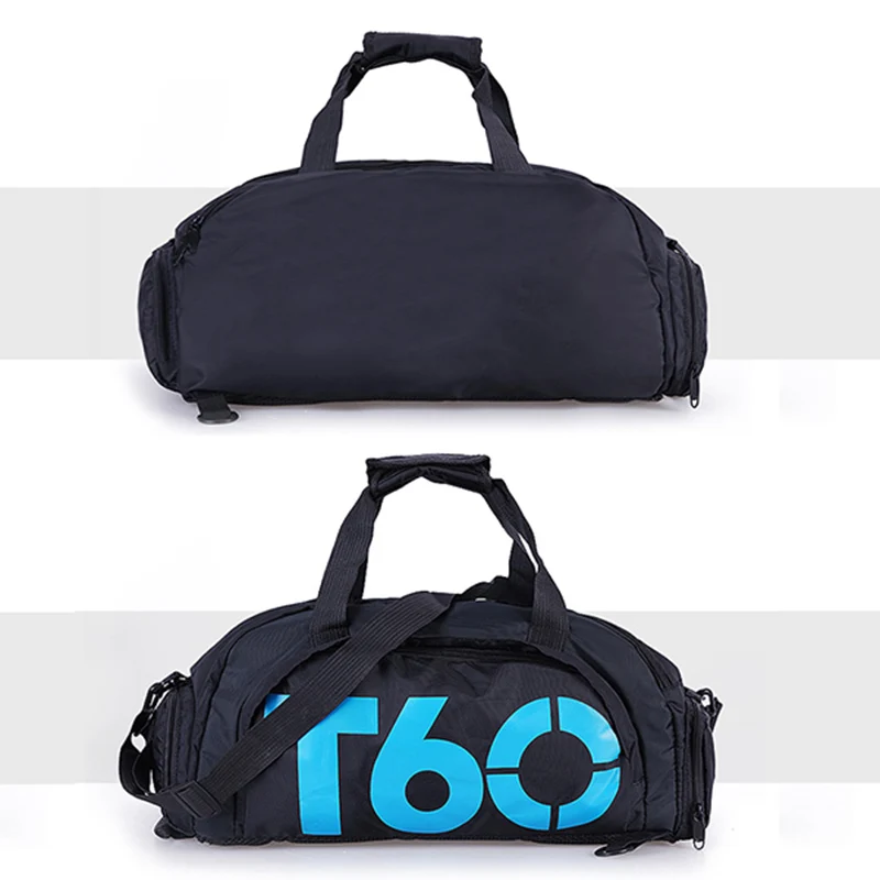 Футбольная сумка T60Brand, новинка, мужская спортивная сумка для спортзала, женская, для фитнеса, водонепроницаемая, для улицы, раздельное пространство для обуви, сумка, рюкзак, скрытый рюкзак