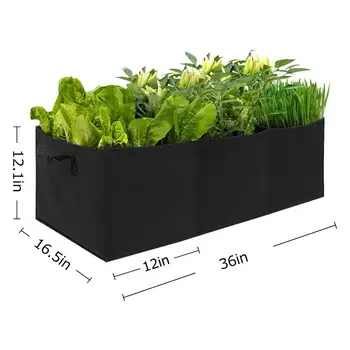 

Fabric Garden Grow Bags Large Raised Planting Beds Planting Bags Potato Tomato Planter Pots For Outdoor Vegetables Plant Flowers
