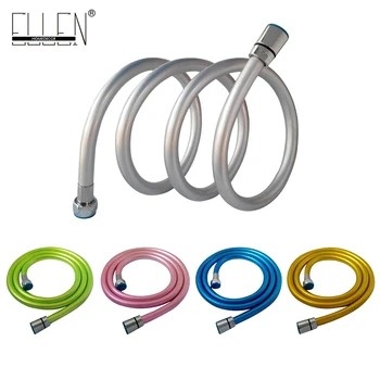

Explosion-proof Bathroom Shower Hose Length 1.5m Plumbing Hoses PVC Flexible Shower Hose Bath Products
