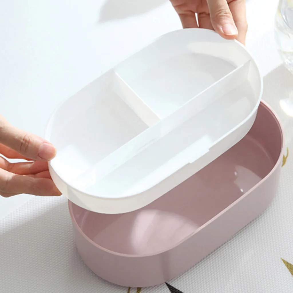 Ланч-бокс для микроволновки японского дерева Bento Box однослойный контейнер для хранения органайзер для пикника суши фруктовый контейнер для еды