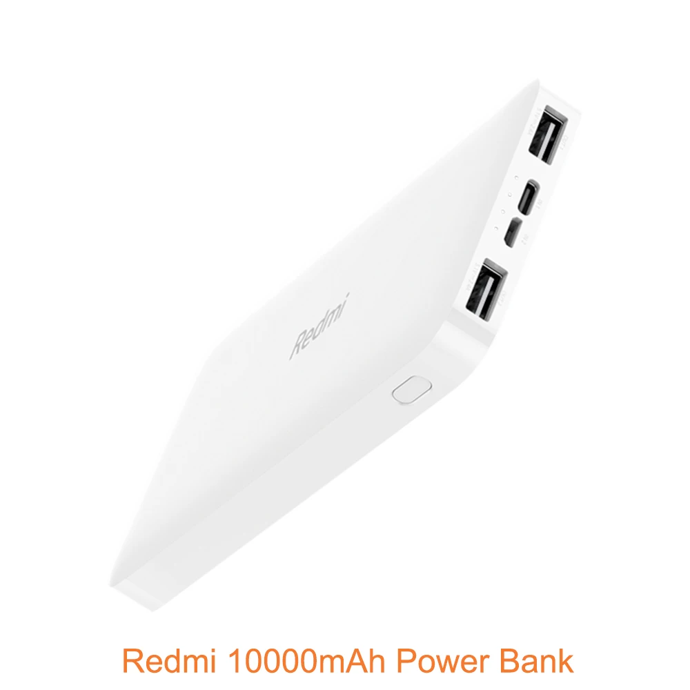 10000mAh Xiao mi power Bank Red mi 10000 мАч/20000 мАч 18 Вт QC3.0 Быстрая зарядка для iOS мобильный телефон Android телефон зарядное устройство mi power bank - Цвет: 10000mAh