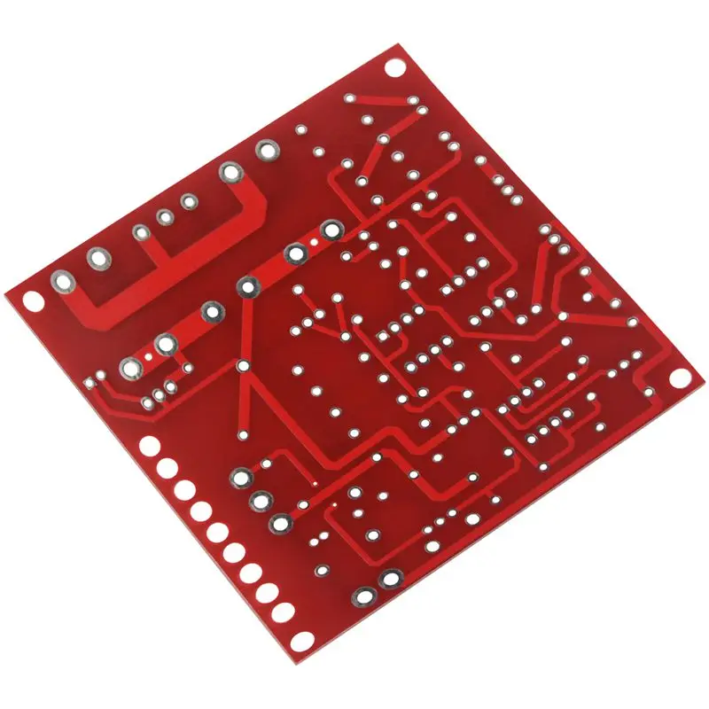 Красный 0-30V 2mA-3A постоянный Регулируемый источник питания DIY Kit PCB
