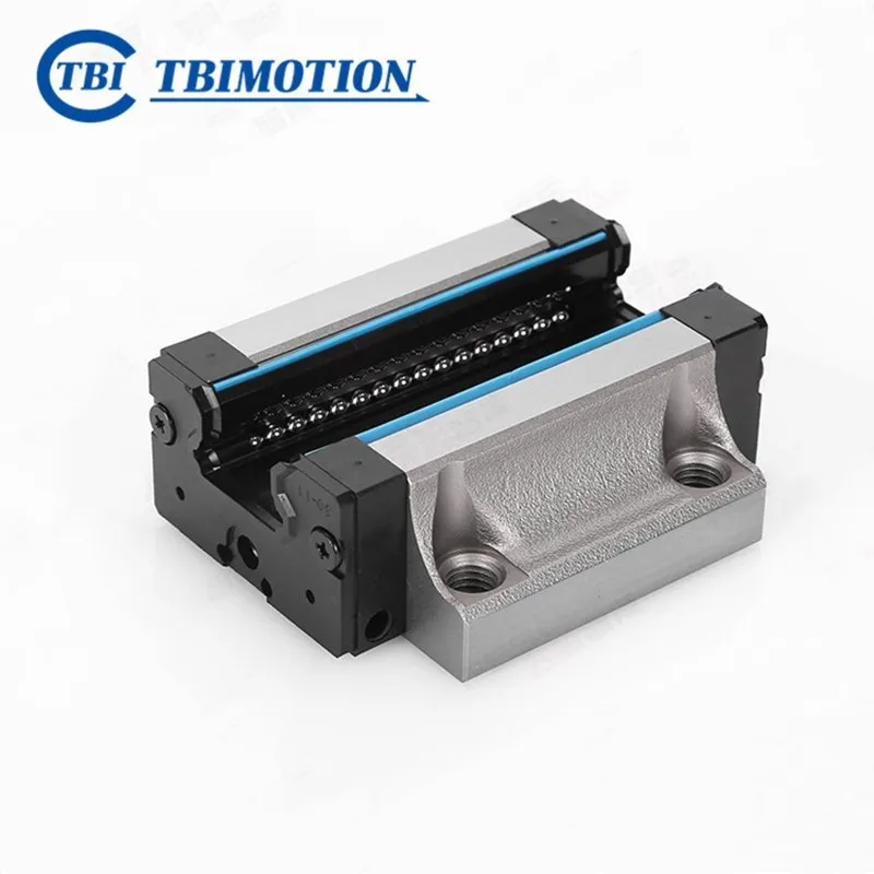 6 stücke Taiwan TBI linearführung slider block TRH15FN CNC router linear schiene lager flansch wagen TR H15FN – Detail 9