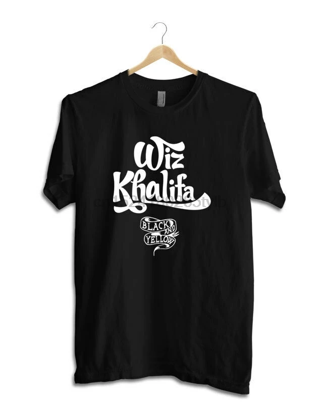 Wiz футболка Халифа Taylor Gang в стиле хип-хоп рэп черная унисекс Очаровательная белая