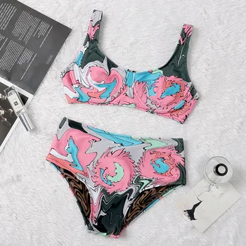 

2020 Summer New Arrival Women Two Piece Swimsuit Designer Swimwear Beach Sexy Bikini 2205