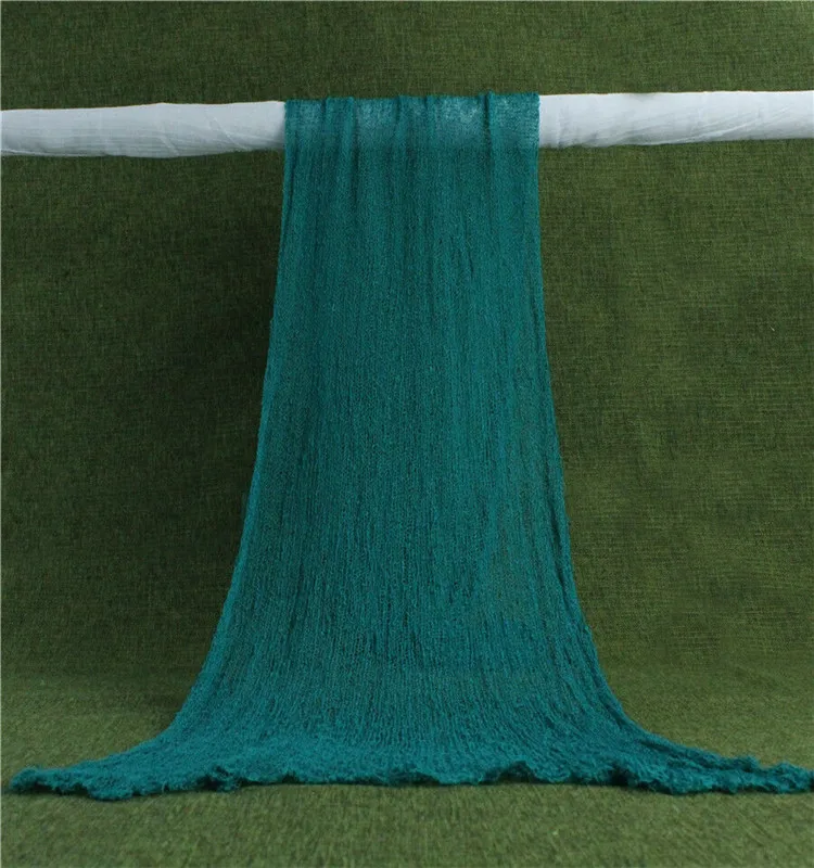 Malachite green Новая эластичная трикотажная обертка цвета слоновой кости для фотосъемки новорожденных; детская обертка для пеленания - Цвет: Malachite green