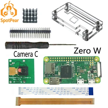 

Raspberry Pi Zero W Kit 5MP camera HeatSinks Screwdriver Zero case Cable 15cm